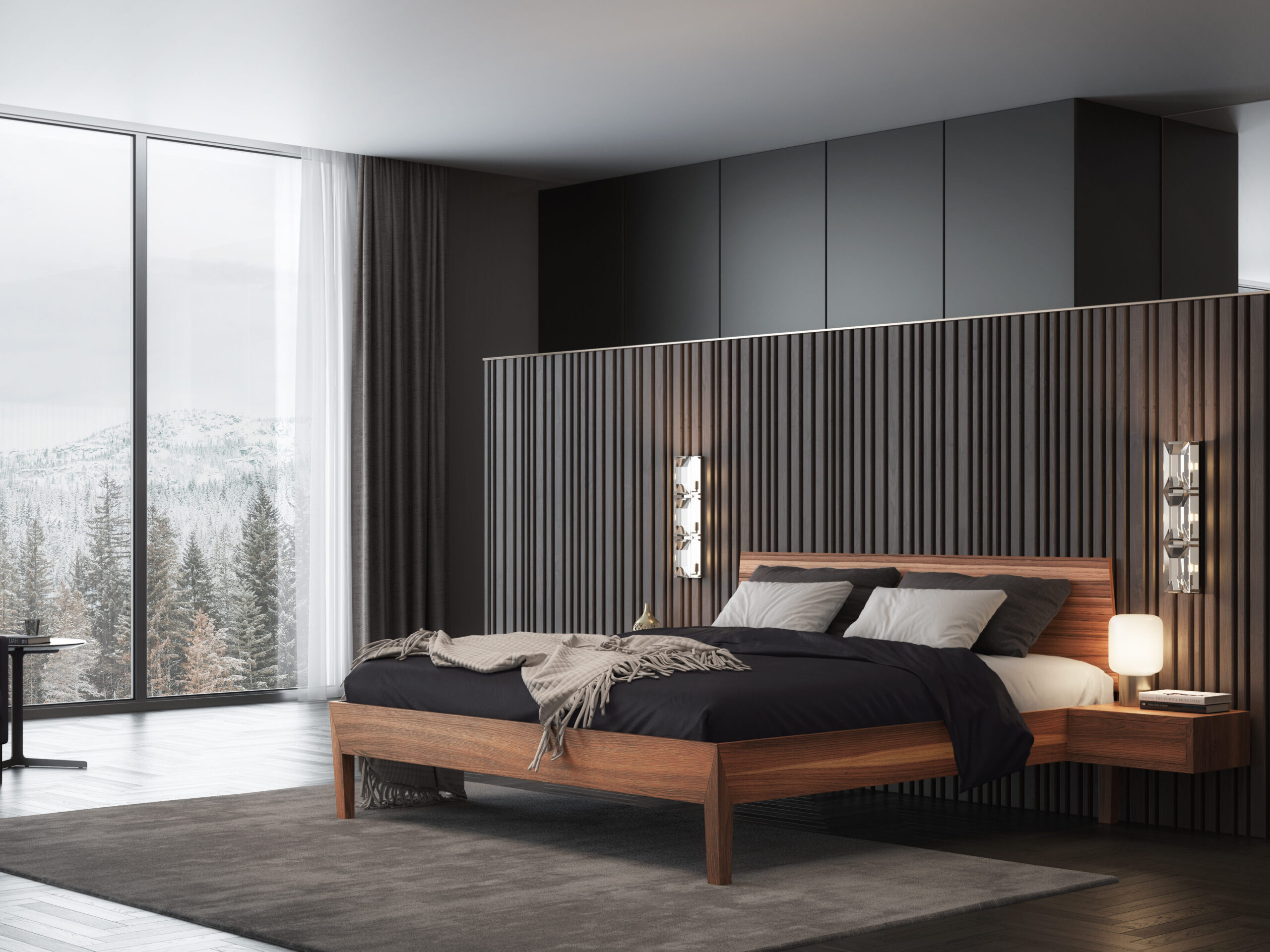 Grichting-Innendekoration_Naturholzbett